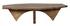 Gadling Dark Walnut Coffee Table by Noir Furniture