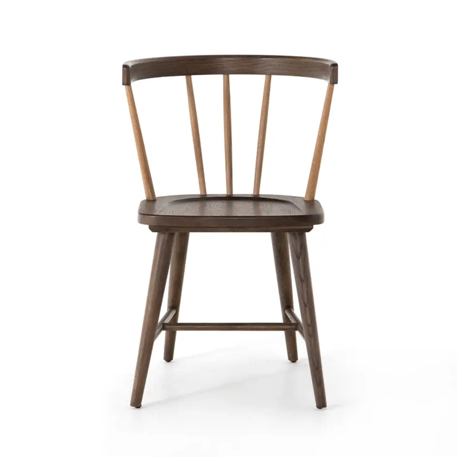 Naples Dining Chair In Light Cocoa Oak by FOUR HANDS
