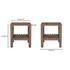 Wiley Side Table Vintage Brown by Moes Home