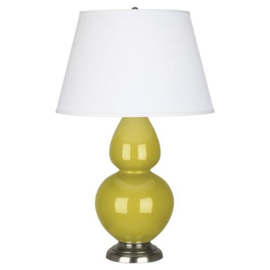 Citron Double Gourd Table Lamp by Robert Abbey
