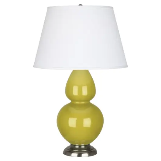 Citron Double Gourd Table Lamp by Robert Abbey