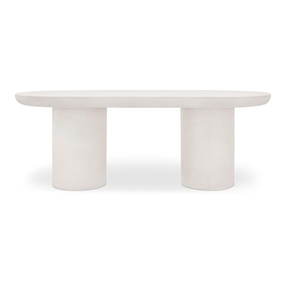 Rocca Dining Table Cream by Moes Home