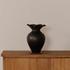 Ruffle 12 Inch Decorative Vessel Black by Moes Home
