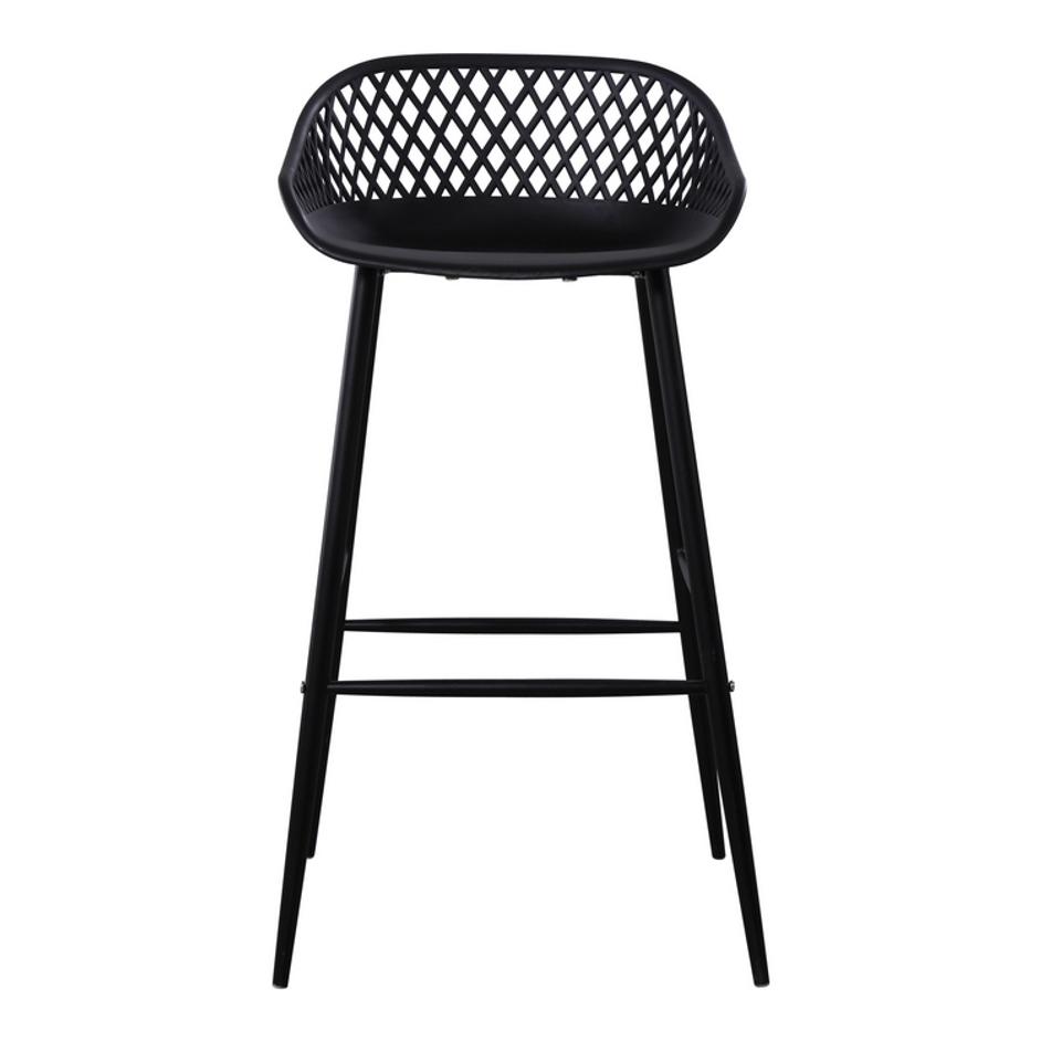 PIAZZA OUTDOOR BARSTOOL BLACK by Moes Home