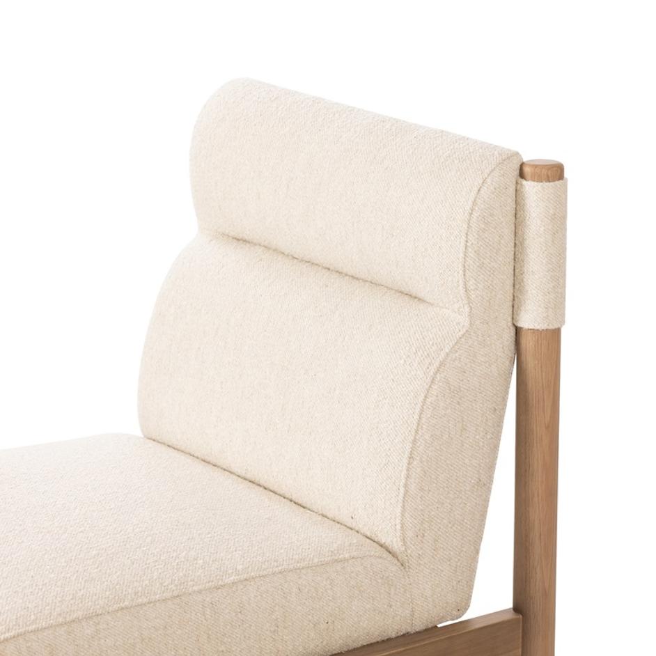 Kiano Dining Chair In Charter Oatmeal by FOUR HANDS
