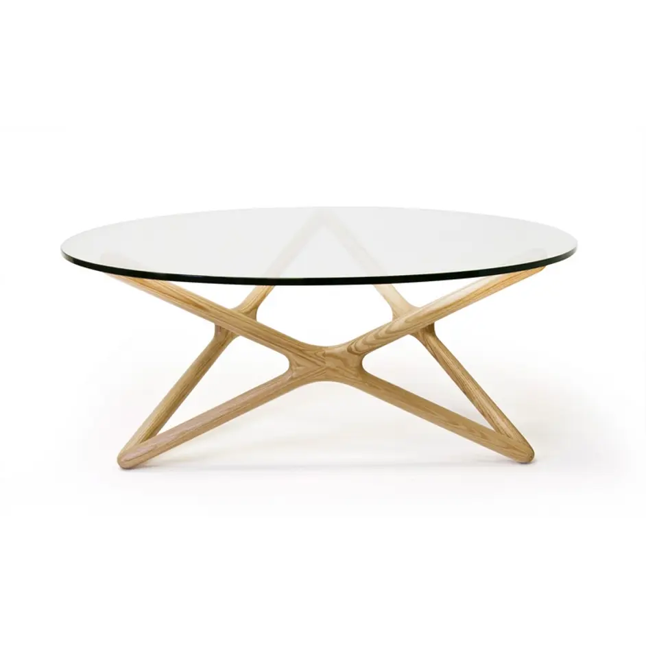 Sean Dix Cross Coffee Table-American Ash by Aeon Furniture