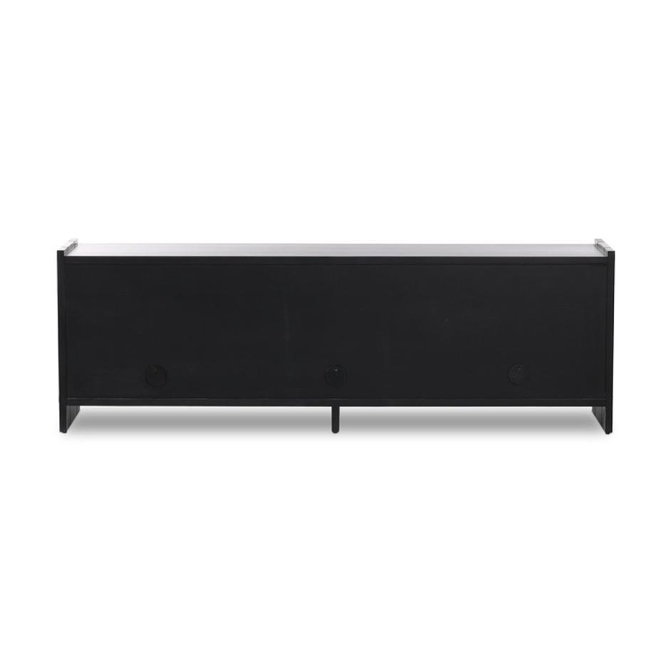 Etro Media Console - Black Wash Poplar by Four Hands