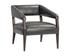 CARLYLE LOUNGE CHAIR - BRENTWOOD CHARCOAL LEATHER by Sunpan