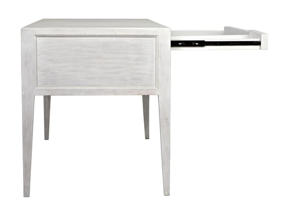 Africa Desk, White Wash by Noir Furniture