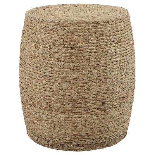 Resort Straw Accent Stool by Uttermost