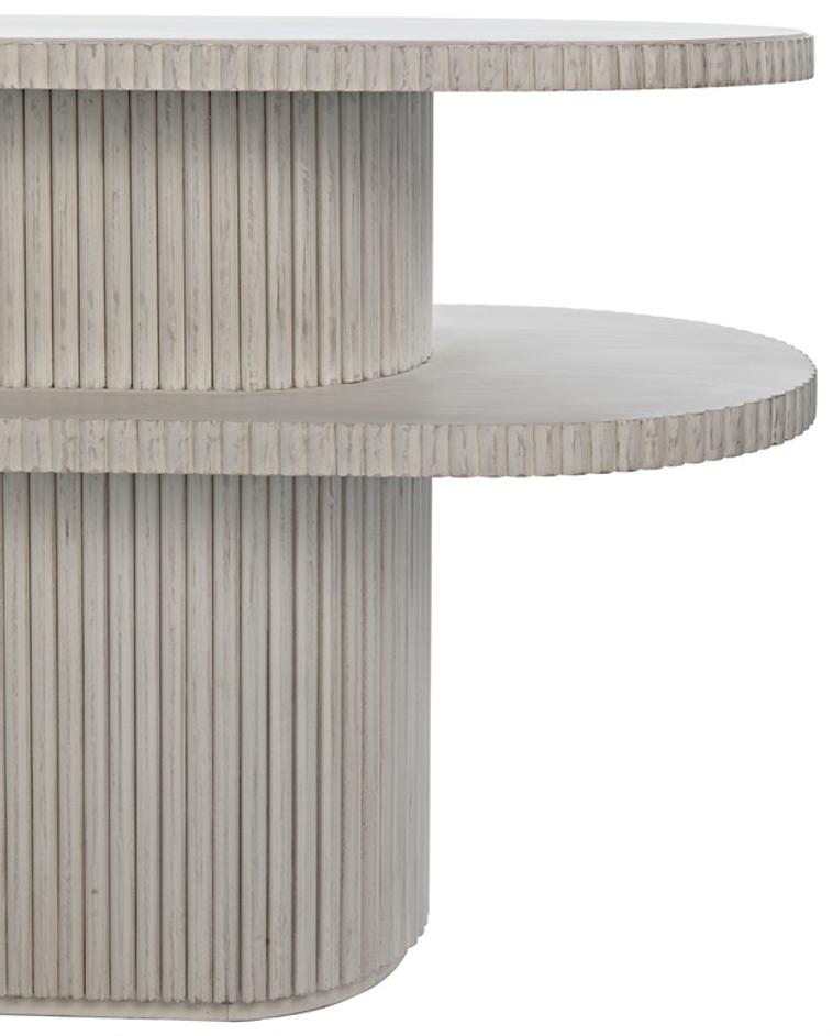 Parker Console, White Wash by Noir Furniture