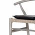 Muestra Dining Chair W Cushion In Wth Grey by FOUR HANDS