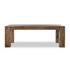 Abaso Dining Table - Rustic Wormwood Oak by Four Hands