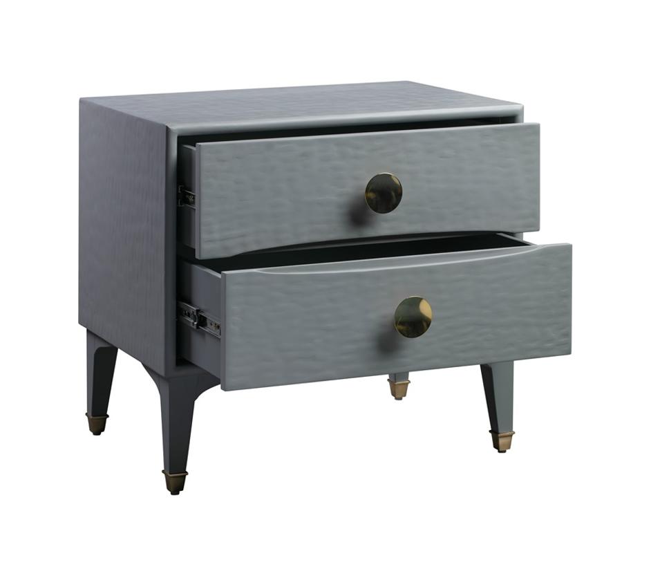 Divine Grey Nightstand by tov furniture