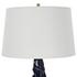 Kavos Geometric Blue Table Lamp by Uttermost