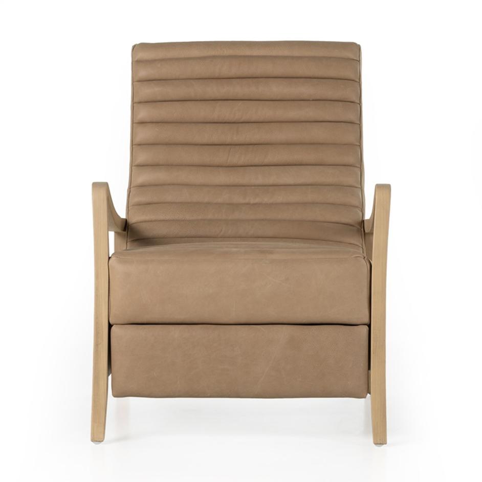 Chance Recliner In Palermo Nude by FOUR HANDS