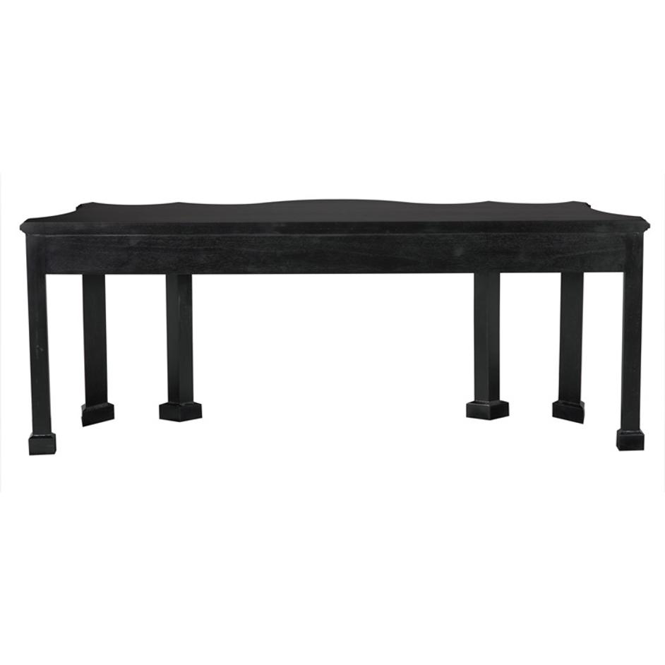 Estate Console Hand Rubbed Black by Noir Furniture
