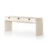 Cressida Console Table - Ivory Painted Linen by Four Hands