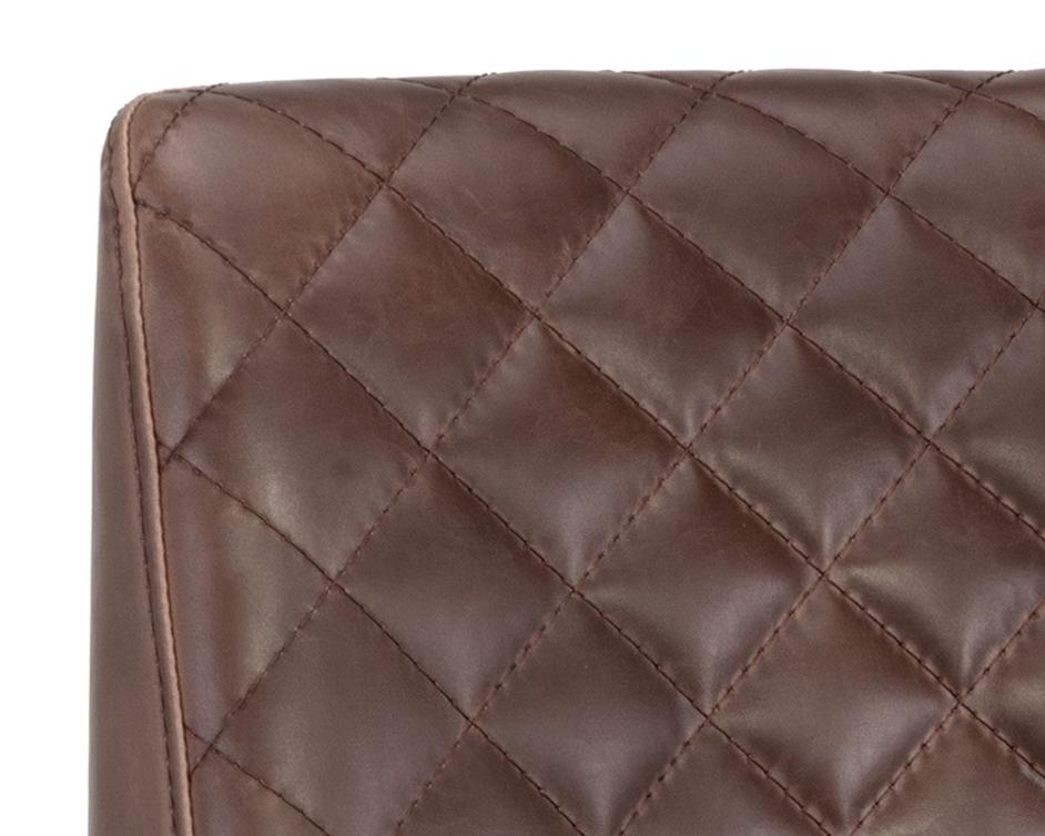 Leighland Barstool - Havana Dark Brown by Sunpan