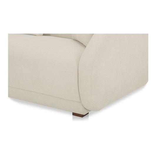 Fraser Right Arm Facing Sofa Off White by Moes Home