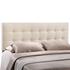 Leopold Queen Upholstered Fabric Headboard In Ivory by Modway Furniture