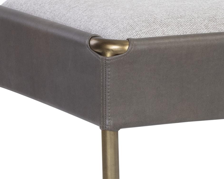 Bellevue Bench - Belfast Heather Grey / Bravo Ash by Sunpan