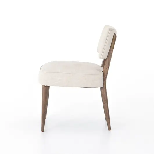 Orville Dining Chair In Cambric Ivory by FOUR HANDS