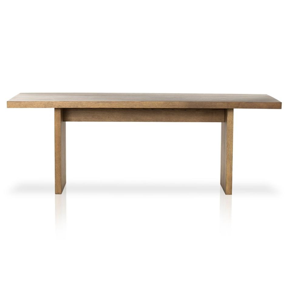 Eaton Dining Table - Amber Oak Resin by Four Hands