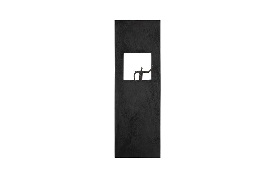 Atlas Wall Decor, Rectangle, Black by PHILLIPS COLLECTION