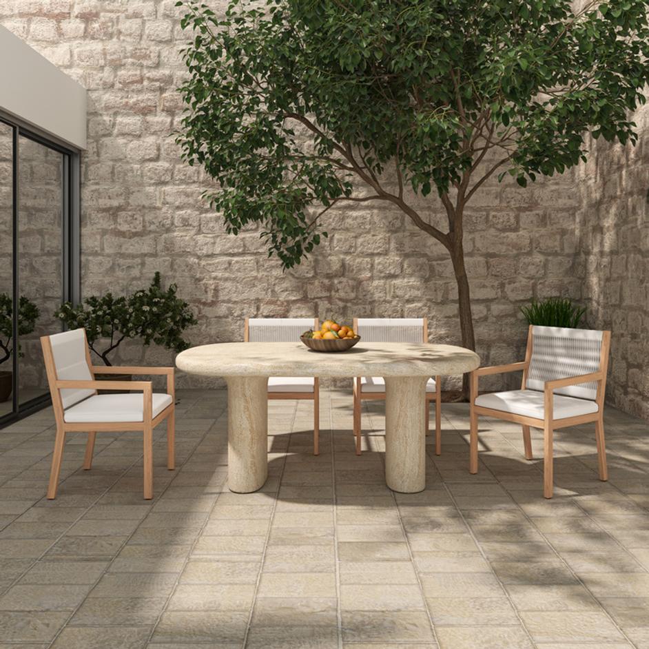 Warby Outdoor Dining Table by Moes Home