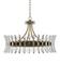 Coquette Chandelier In Antique Brass by Currey & Company