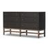 Fiona 6 Drawer Dresser In Black Raffia by FOUR HANDS