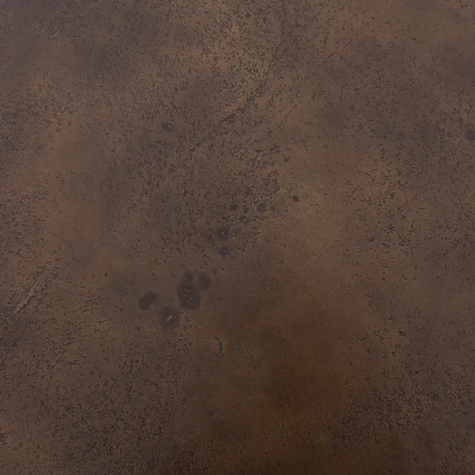 Cruz End Table- Antique Rust by FOUR HANDS