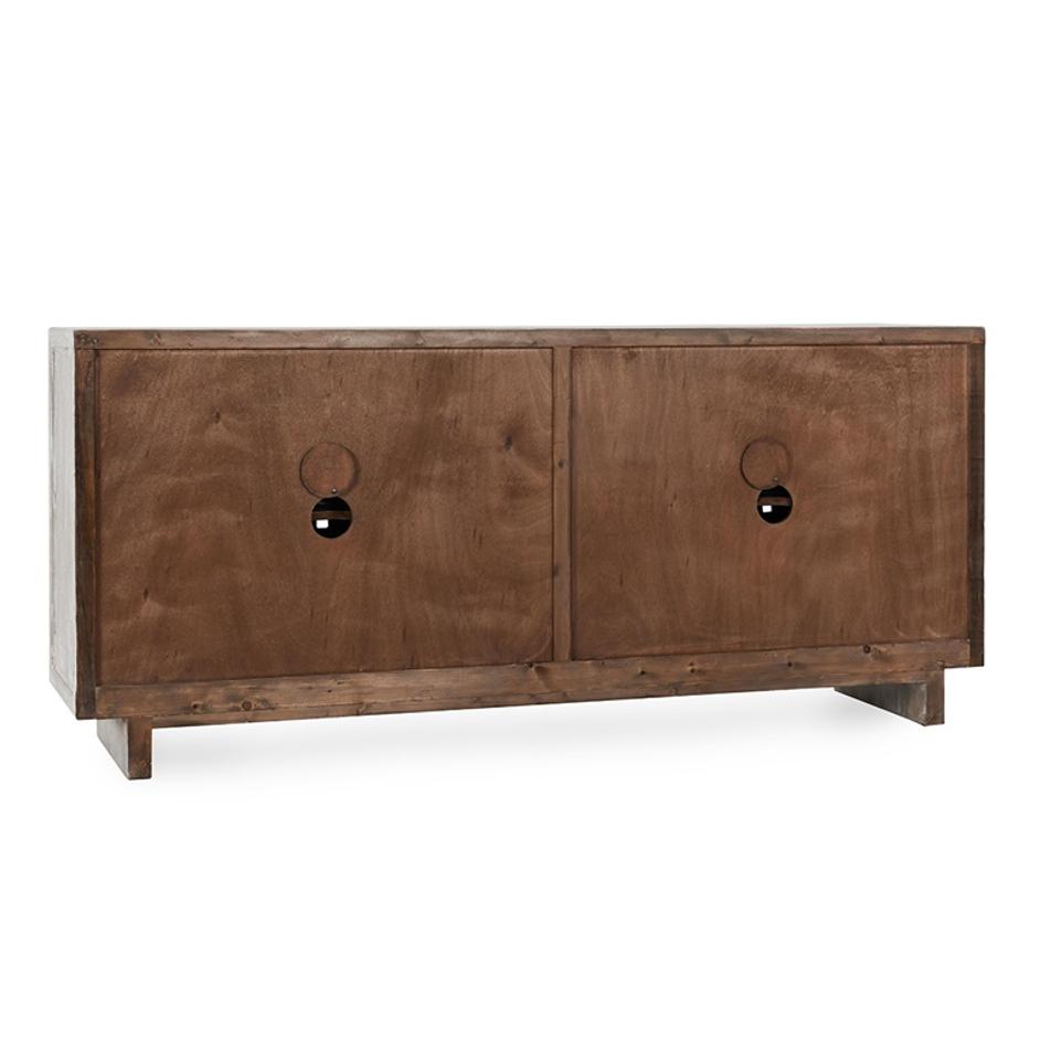 Bast Pine Wood 4Dr Cabinet by Classic Home