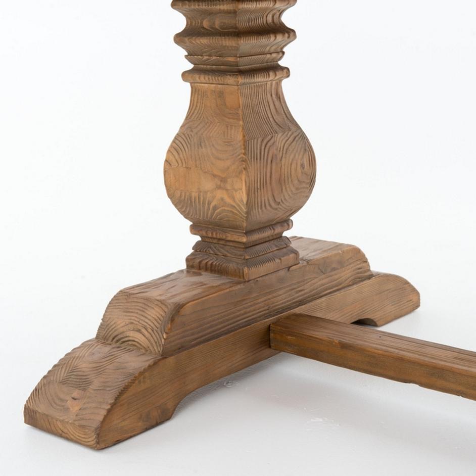 Butner Dining Table 110 W/Oak Top by FOUR HANDS