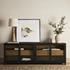 Millie Media Console - Drifted Matte Black by Four Hands