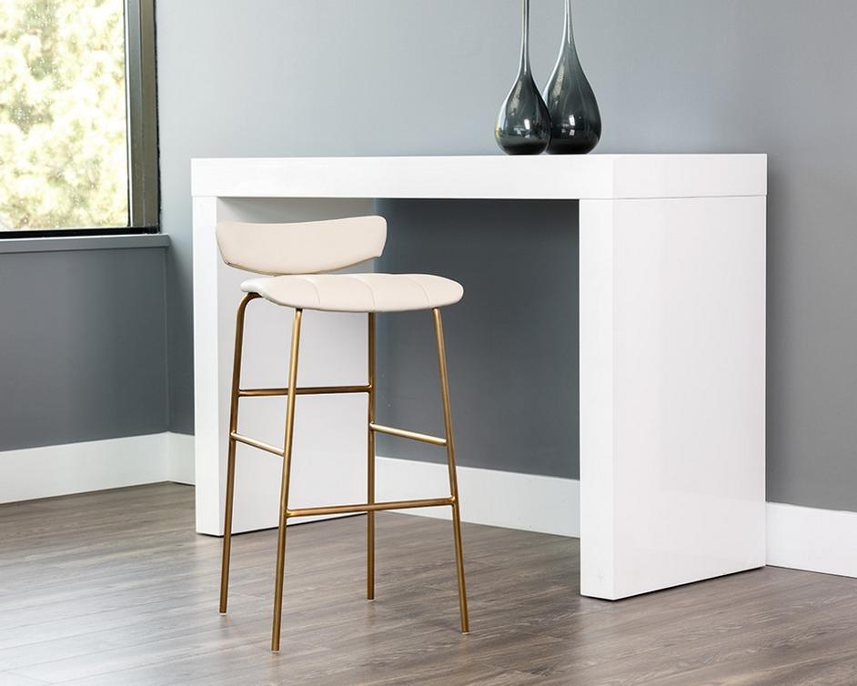 Lorelei Barstool - Dillon Cream by Sunpan