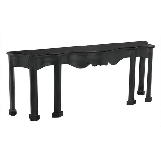 Estate Console Hand Rubbed Black by Noir Furniture