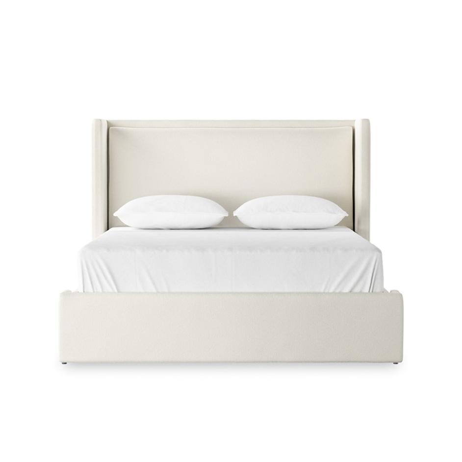 Sophia Queen Bed - Portland Cream by Four Hands