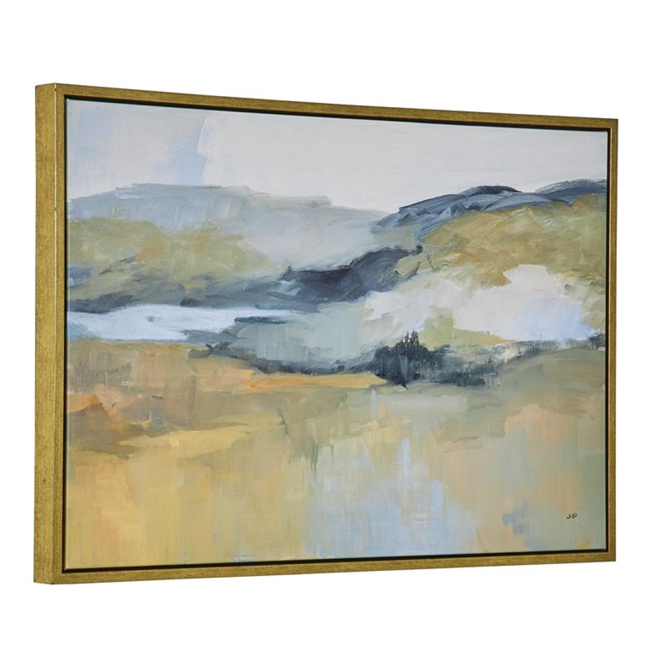 Folded Hills Framed Landscape Art by Uttermost