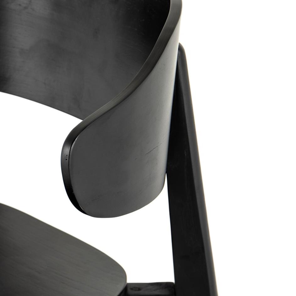 Franco Dining Chair In Black by FOUR HANDS