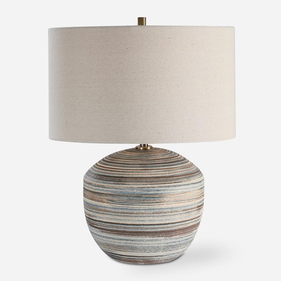 Prospect Striped Accent Lamp by Uttermost