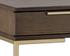 Rebel Desk - Gold - Raw Umber by Sunpan