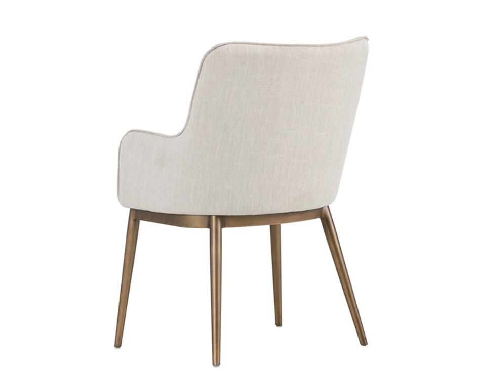 Franklin Dining Chair - Beige Linen by Sunpan