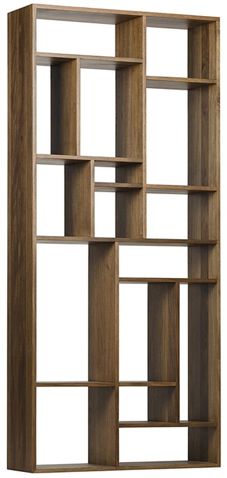 Malic Shelf, Dark Walnut by Noir Furniture