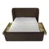 Sophia King Storage Bed Brown by Moes Home