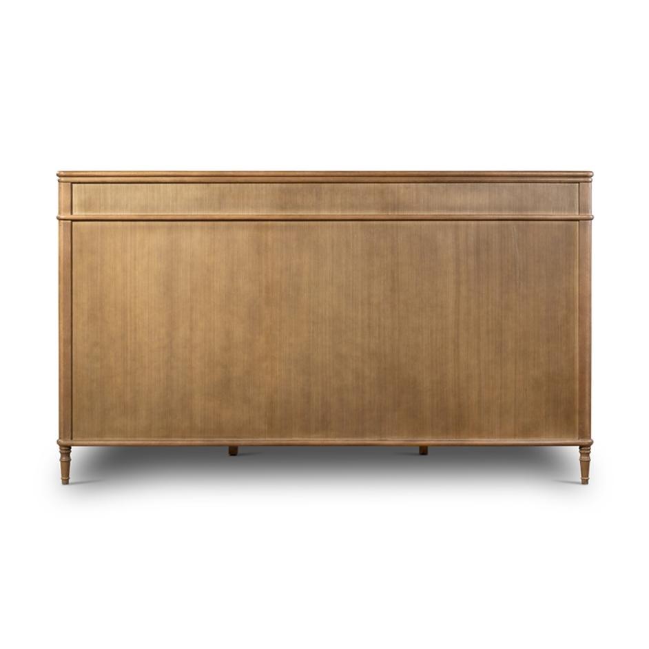 Toulouse Bed In Toasted Oak In King by FOUR HANDS