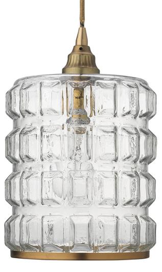 Madison Glass 1-Light Pendant by Jamie Young