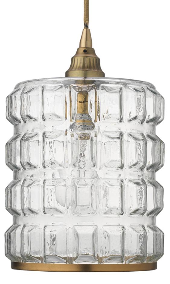 Madison Glass 1-Light Pendant by Jamie Young