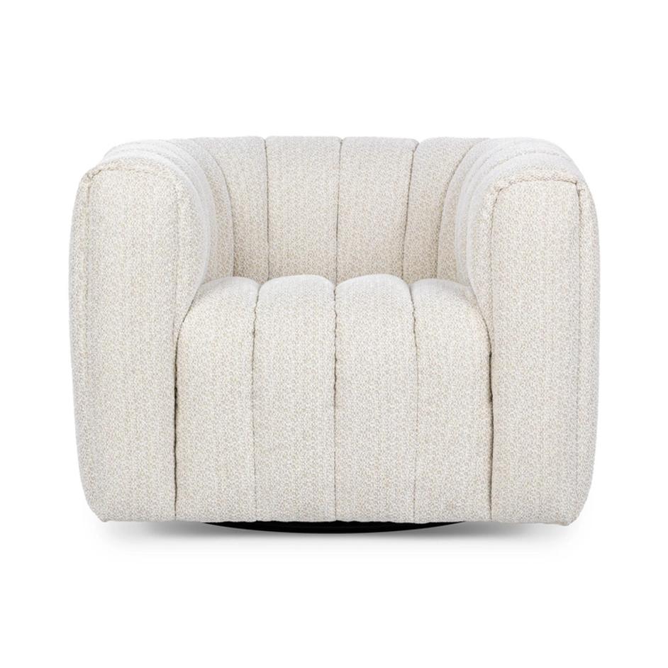 Lexa Upholstered Swivel Chair by Classic Home